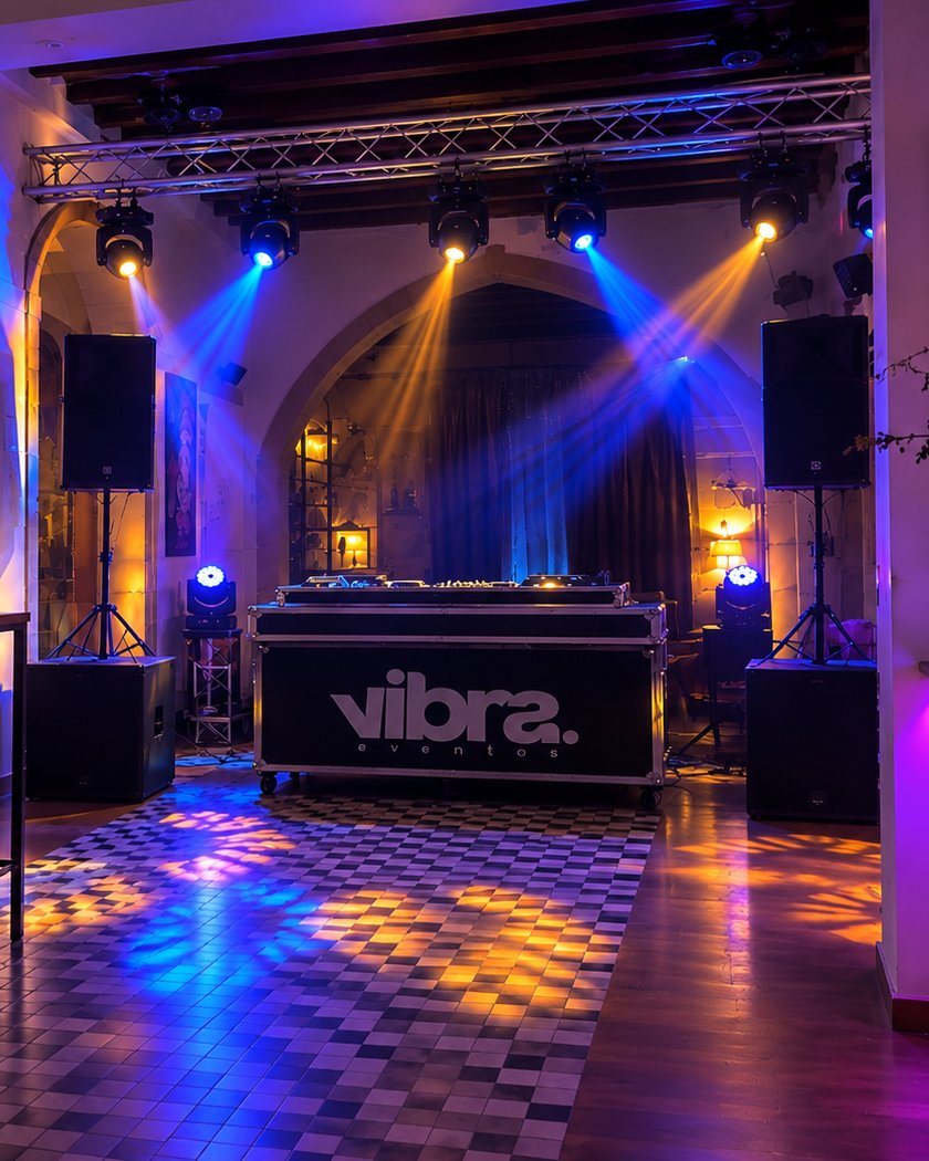 Sonido e iluminación profesional para bodas en Cádiz